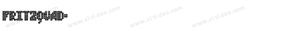 FritzQuad字体转换