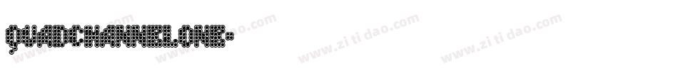 QuadChannelOne字体转换
