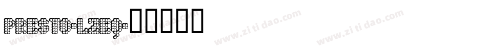 Presto-lzEq字体转换