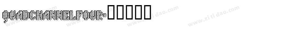 QuadChannelFour字体转换