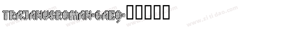 TrajanusRoman-6aEq字体转换