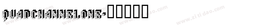 QuadChannelOne字体转换