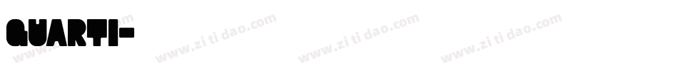 quarti字体转换