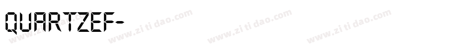 QuartzEF字体转换