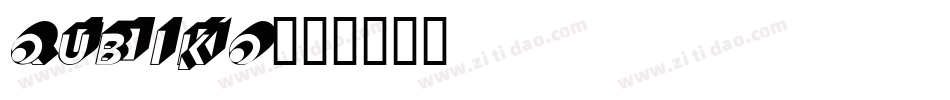 Qubiko字体转换