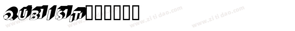 Qubist字体转换