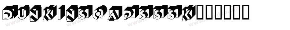 DunkinSCapsSSK字体转换