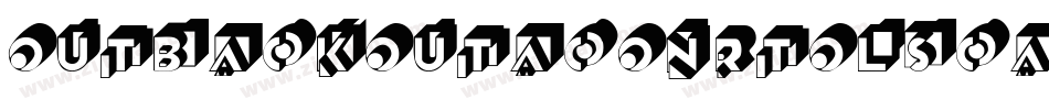 OutbackOutaConrtolSCapsSSK字体转换
