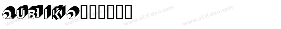 Qubiko字体转换