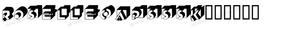 RoselleCapsSSK字体转换