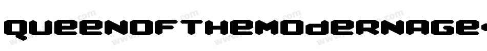 QueenOfTheModernAge-8M832字体转换