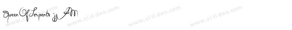 QueenOfSerpents-jyAM字体转换