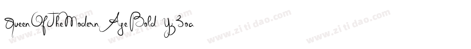 QueenOfTheModernAgeBold-Yz3oa字体转换