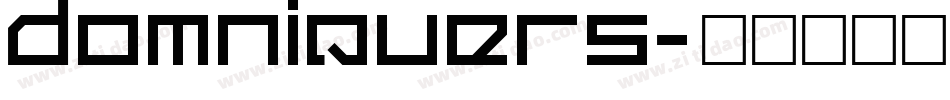 Domniquers字体转换