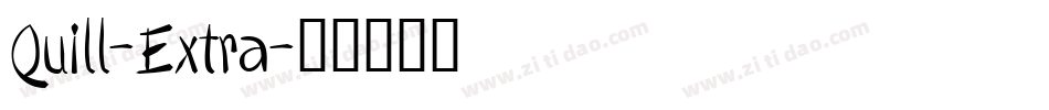 Quill-Extra字体转换