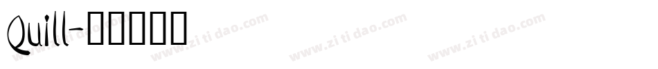 Quill字体转换