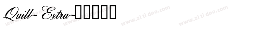 Quill-Extra字体转换