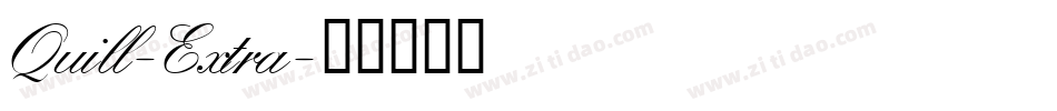 Quill-Extra字体转换