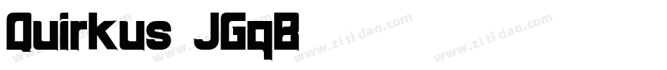 Quirkus-JGqB字体转换