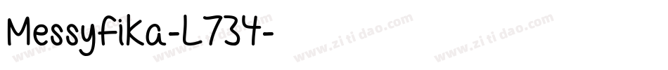 Messyfika-L734字体转换