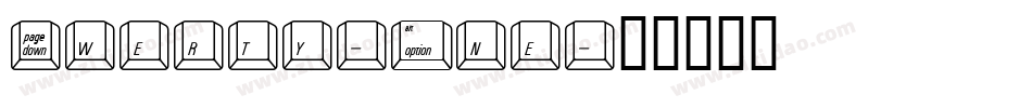 Qwerty-One字体转换