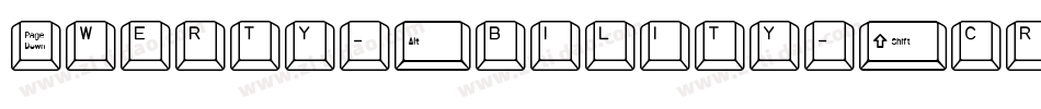 Qwerty-Ability-Script字体转换