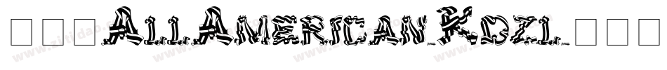 101AllAmerican-Kdzl字体转换
