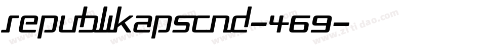 RepublikapsCnd-469字体转换
