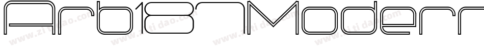 Arb187ModerneCapsAug47CasNormal-aZpo字体转换