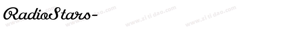 RadioStars字体转换