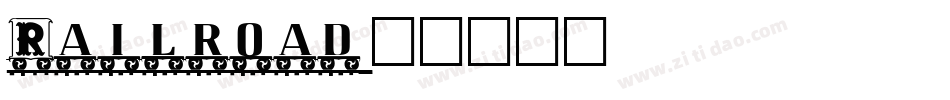 Railroad字体转换