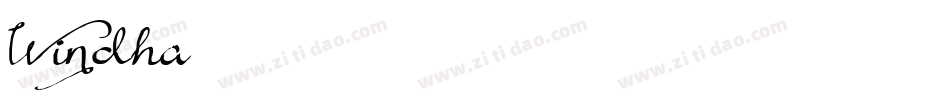 Windha字体转换