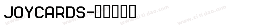 Joycards字体转换