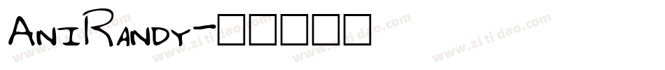 AniRandy字体转换