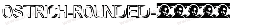 ostrich-rounded字体转换