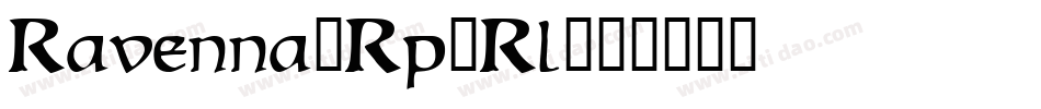 Ravenna-Rp0Rl字体转换