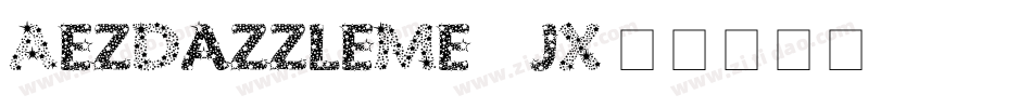 AezDazzleMe-21jX字体转换