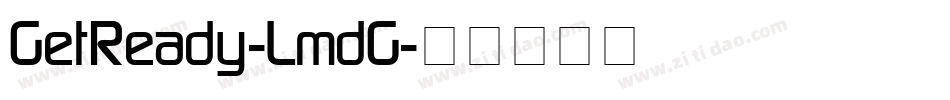 GetReady-LmdG字体转换