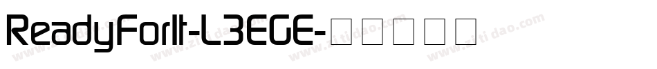ReadyForIt-L3EGE字体转换