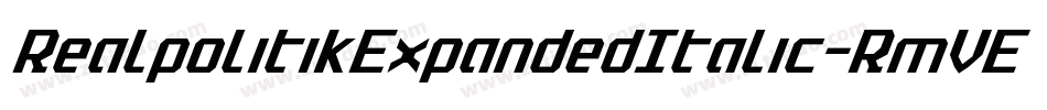 RealpolitikExpandedItalic-RmVE字体转换 RealpolitikExpandedItalic-RmVE字体转换