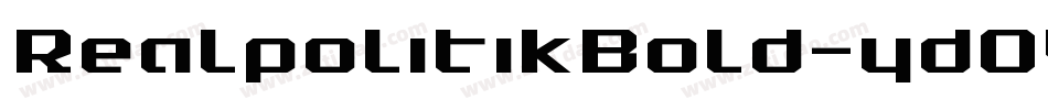 RealpolitikBold-ydOV字体转换 RealpolitikBold-ydOV字体转换