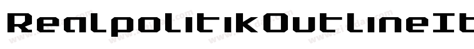 RealpolitikOutlineItalic-rM7B字体转换 RealpolitikOutlineItalic-rM7B字体转换