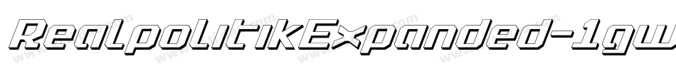 RealpolitikExpanded-1gwv字体转换 RealpolitikExpanded-1gwv字体转换