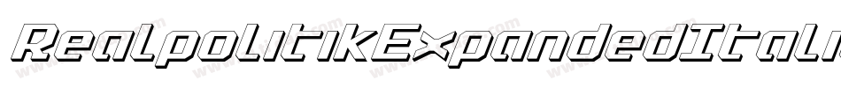 RealpolitikExpandedItalic-RmVE字体转换 RealpolitikExpandedItalic-RmVE字体转换