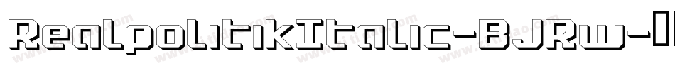 RealpolitikItalic-BJRw字体转换