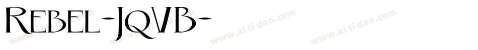 Rebel-JqVB字体转换