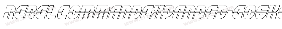RebelCommandExpanded-GO6Kq字体转换