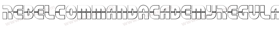RebelCommandAcademyRegular-ALJwL字体转换