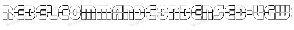 RebelCommandCondensed-VGWqz字体转换