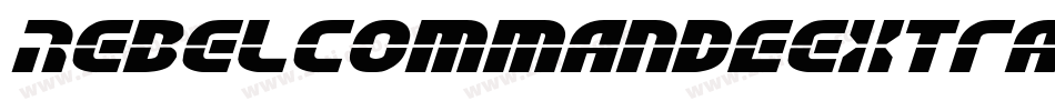 RebelCommandEextraExpItalic-X3Zqj字体转换